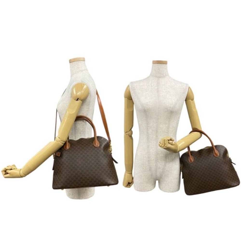Brown Patterned Handbag - Picture 13 of 15